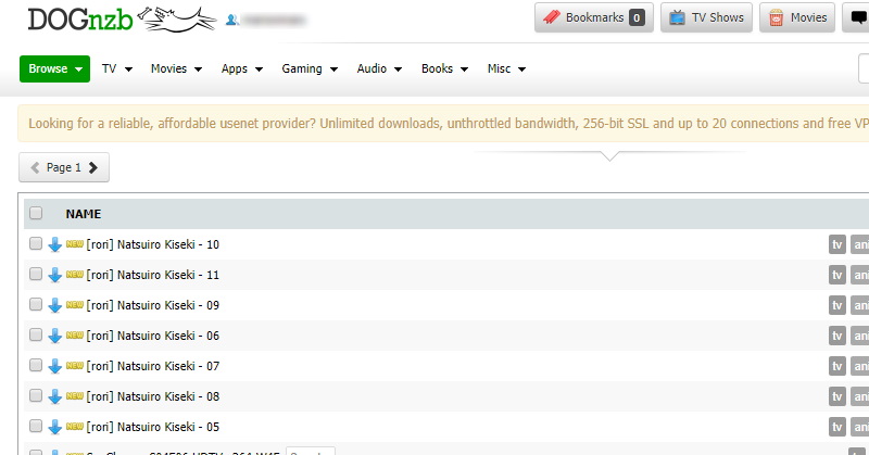 DogNZB Is Open For Registration UsenetReviewz