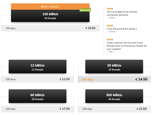 Easyusenet Promo Pricing