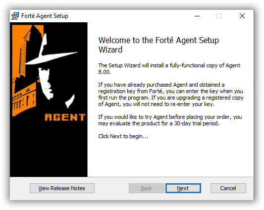 Forte Agent Newsreader Set Up1