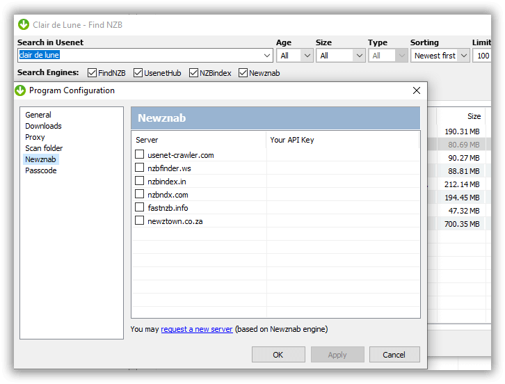 Getnzb Newsreader Search Engines