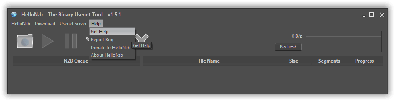 Hellonzb Help