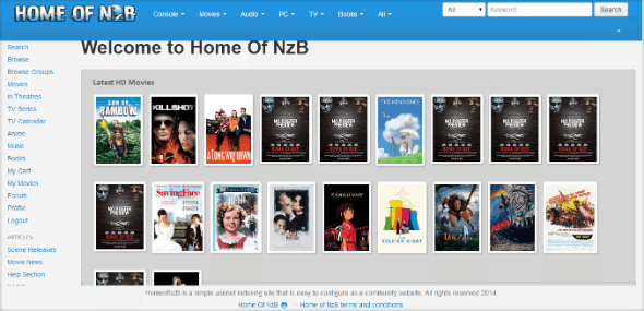 tv nzb search