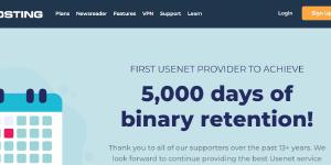 5000 days of retention for Newshosting, Eweka Easynews and UsenetServer 5000 days of retention for Newshosting, Eweka Easynews and UsenetServer