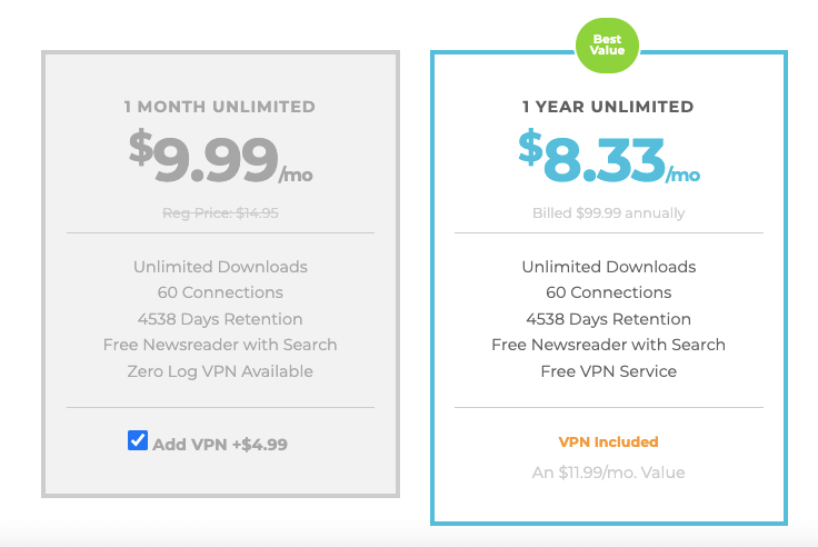  Newshosting Lifetime Discount Pricing