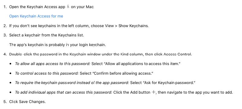 Nzbdrop MAC Keychain Access Info
