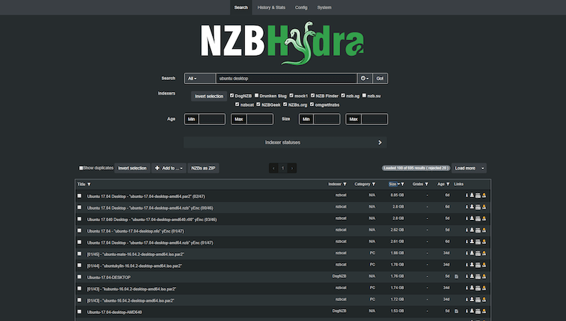 What is NZB Hydra?