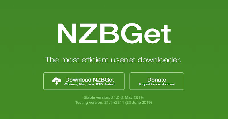 nzbget default pass