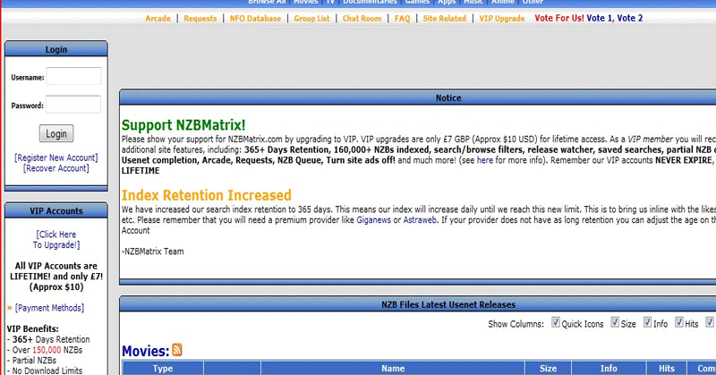 NZBMatrix Review - Best NZB Sites Reviewed - UsenetReviewz.com