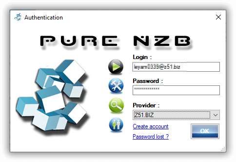 Purenzb Newsreader Create an Account and Log In