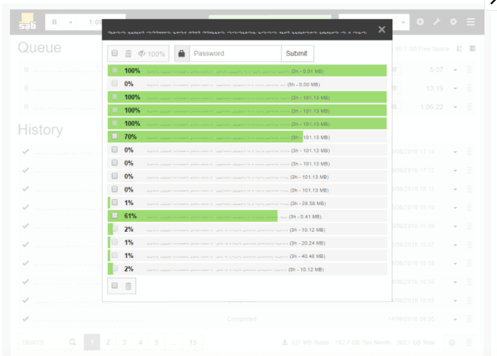 Sabnzb Manage Individual Files