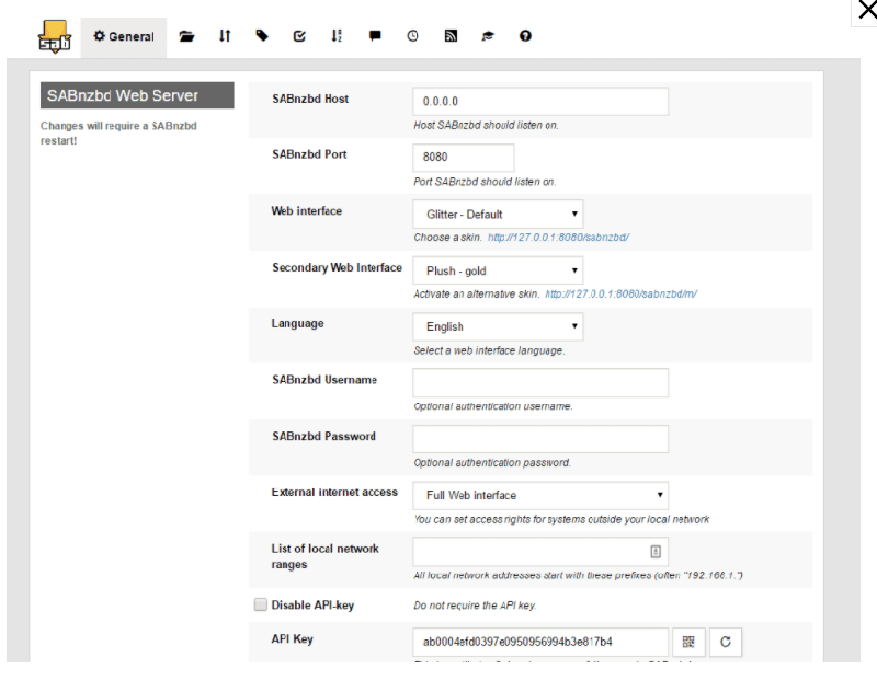 Sabnzbd Easy Configuration