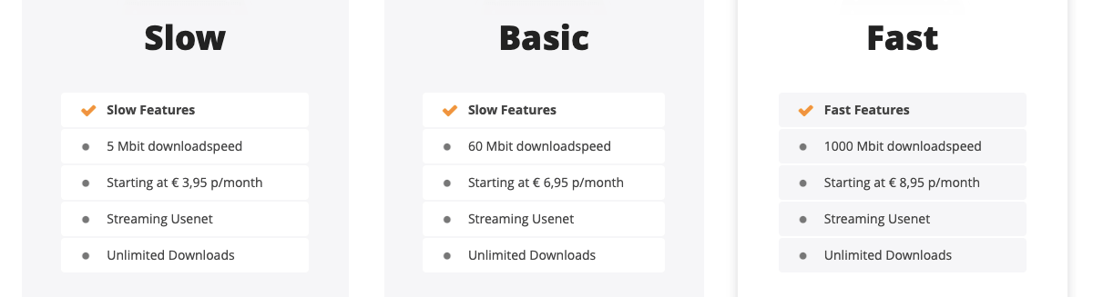 Snelnl Pricing