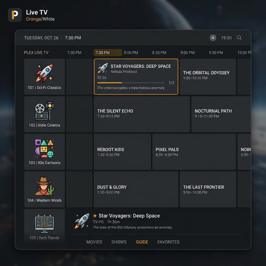ErsatzTV Live Guide