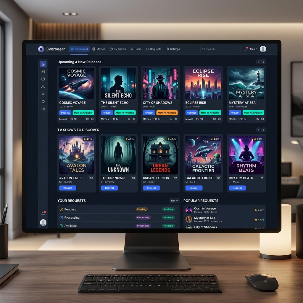 Overseerr Request Dashboard
