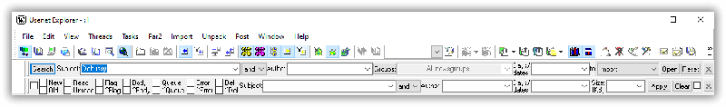 Usenetexplorer Newsreader Complicated Search Settings